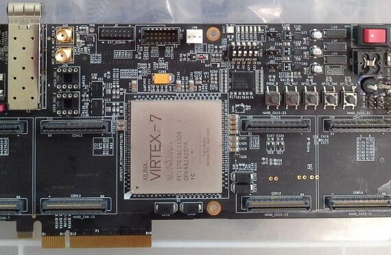 NVMe SSD FPGA Board